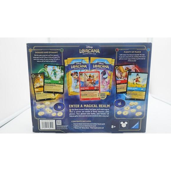 lorcana inkland cards Disney Lorcana: Into the Inklands Sleeved Booster Pack  Amazing Games TCG sport trading card set from the Lorcana series by Ravensburger Disney Lorcana Ruby Sapphire Into